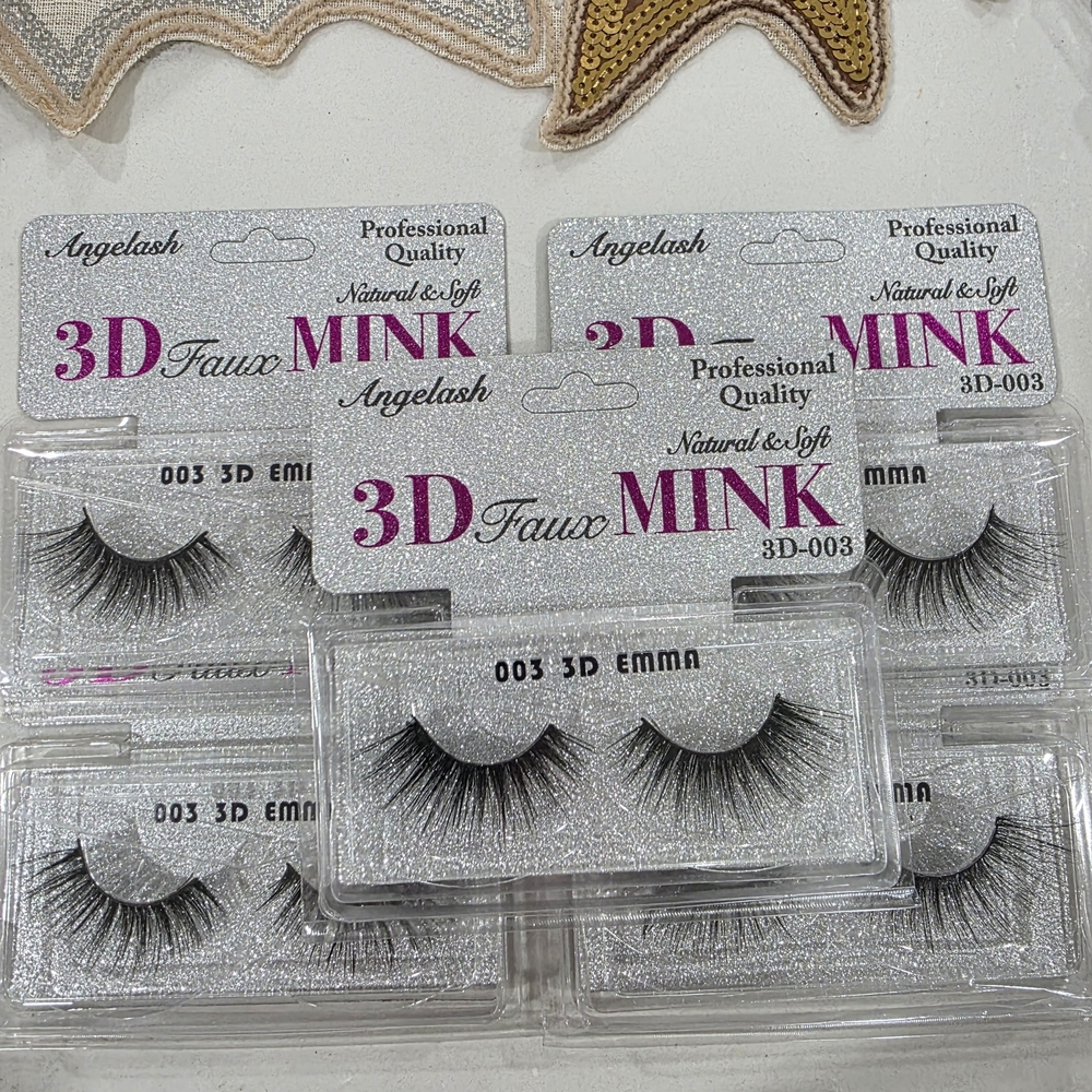 5 Pairs 3D Faux Mink Lashes